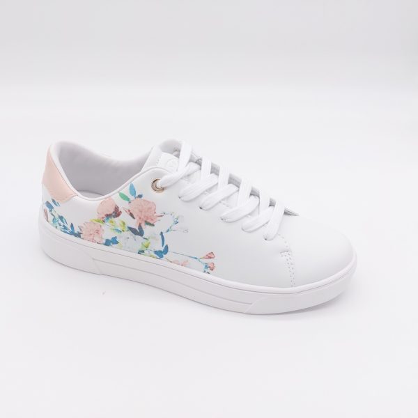 seven sneaker με λουλούδια