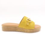 slippers adam's κίτρινη